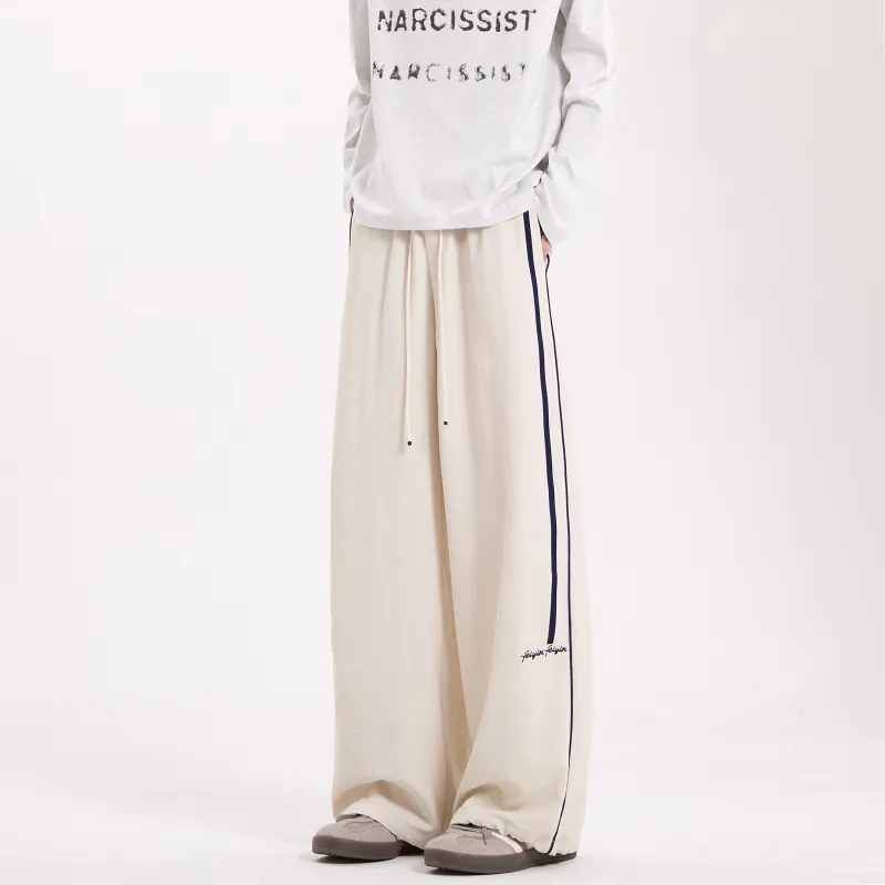ZWWWZ Casual Pants Unisex Black-10