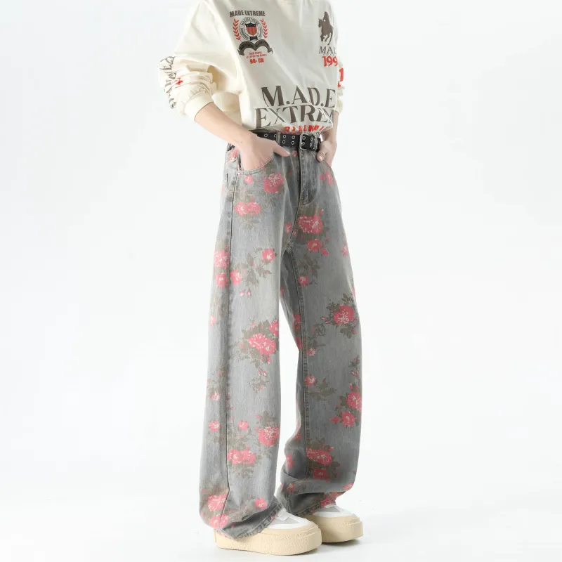 ZWWWZ Jeans Unisex Blue-4