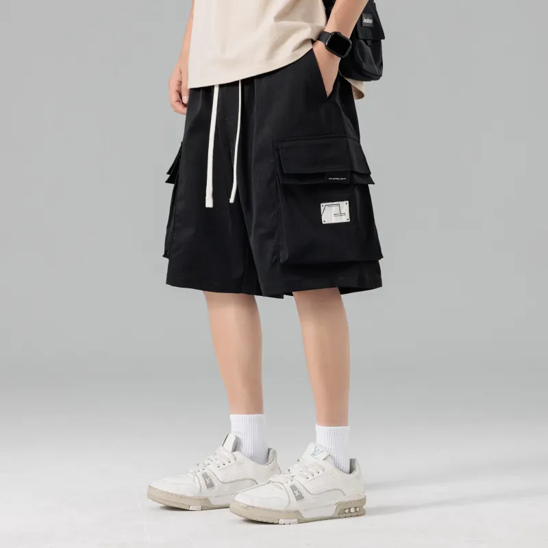 ZWWWZ Cargo Shorts Unisex-10