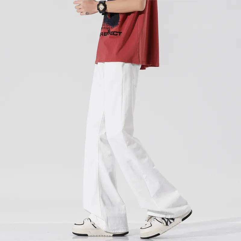 ZWWWZ Jeans Unisex White-4