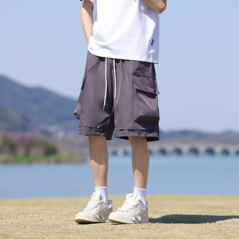 ZWWWZ Casual Shorts Unisex-1