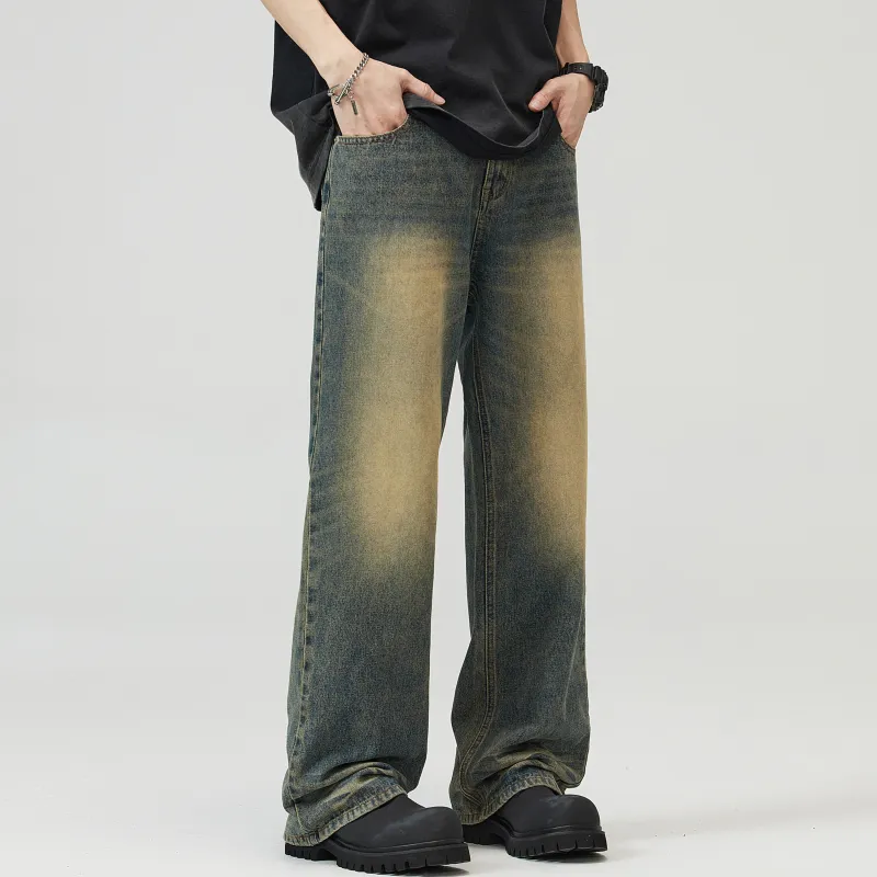ZWWWZ Jeans Unisex Nostalgic Blue-2