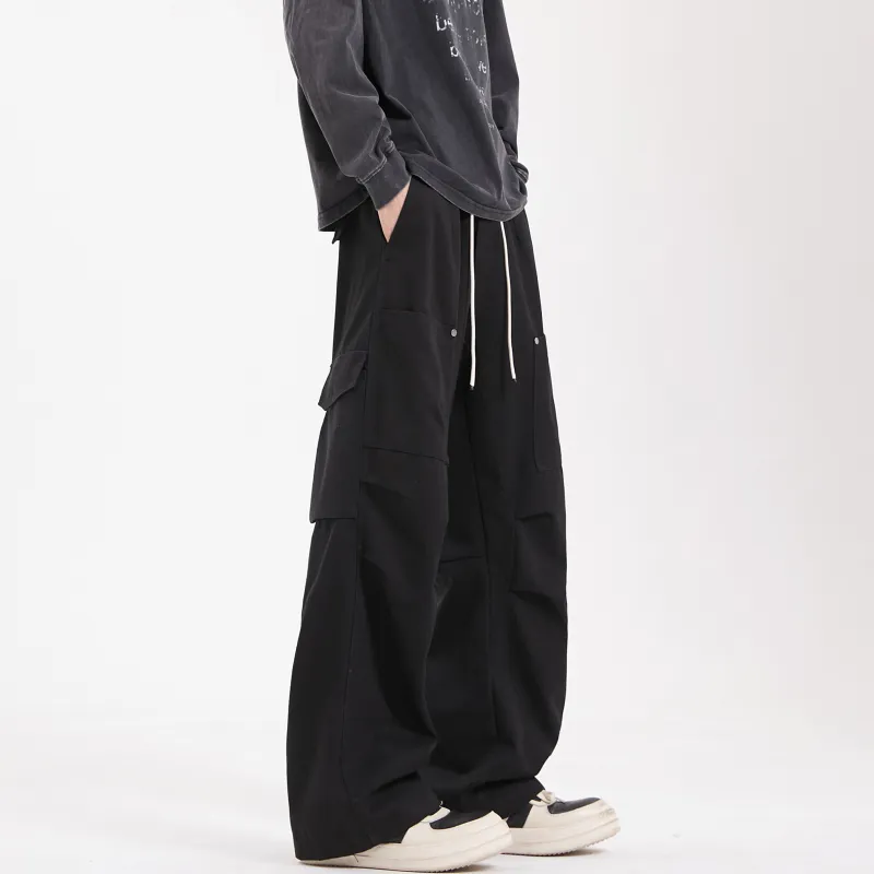 ZWWWZ Casual Pants Unisex-5