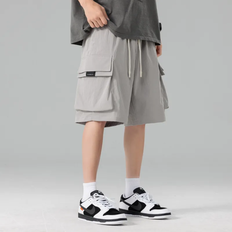 ZWWWZ Cargo Shorts Unisex-3