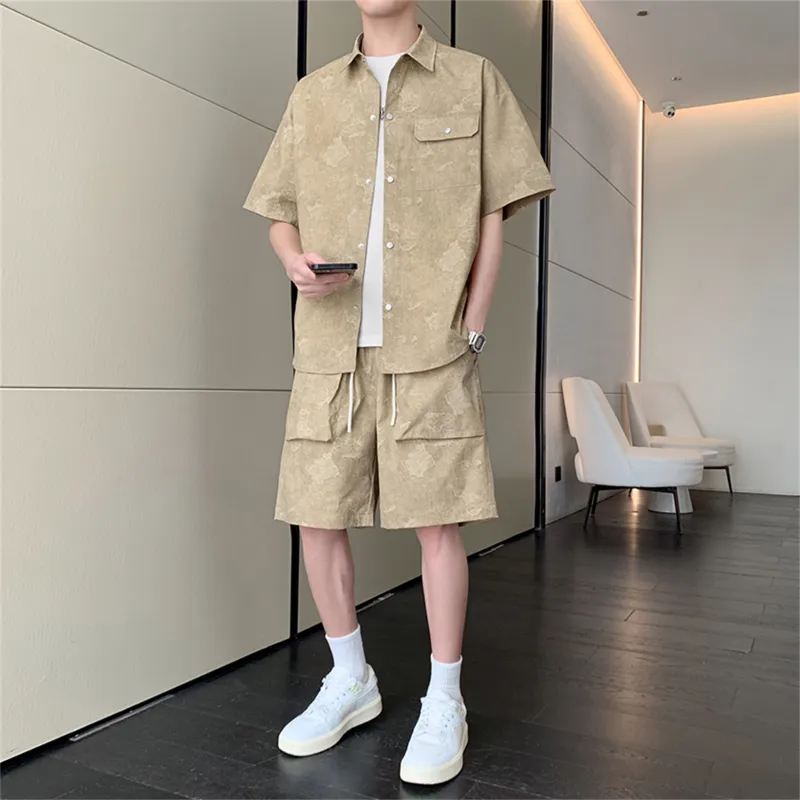 ZWWWZ Shirt Matching Set Unisex-2