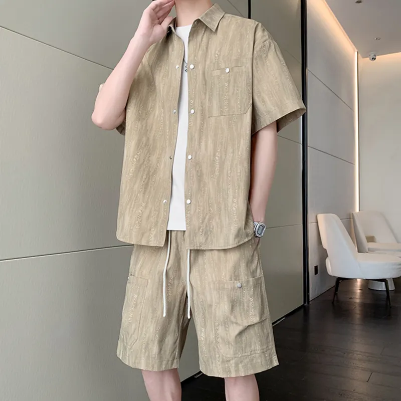 ZWWWZ Shirt Matching Set Unisex-2