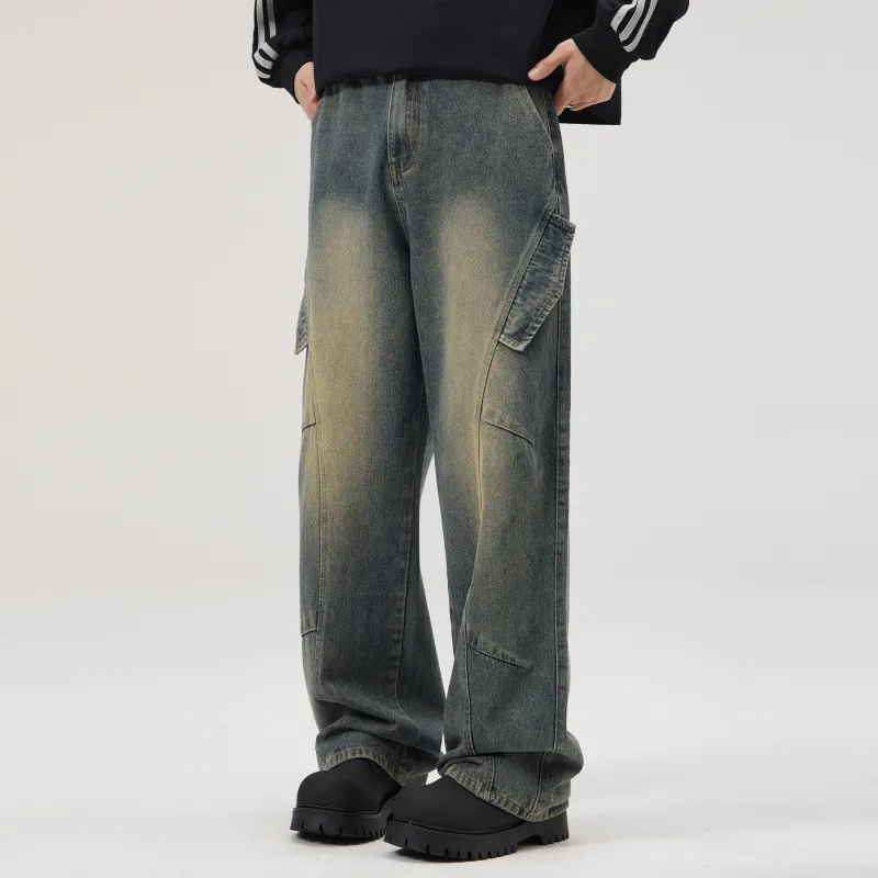 ZWWWZ Jeans Unisex Nostalgic Blue-4