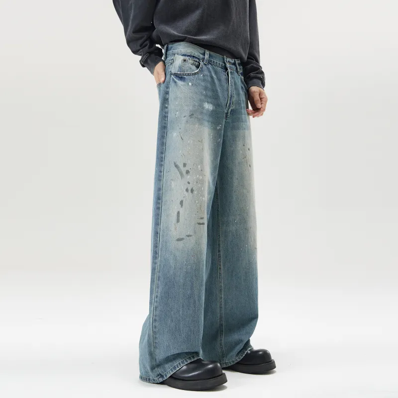 ZWWWZ Jeans Unisex Blue-3