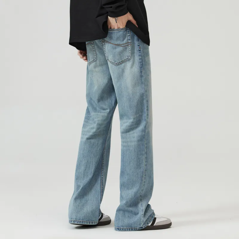 ZWWWZ Jeans Unisex Light Blue-6