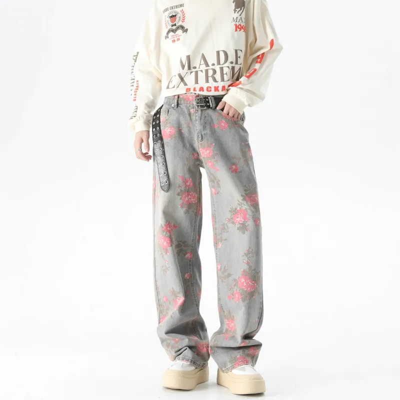 ZWWWZ Jeans Unisex Blue-1