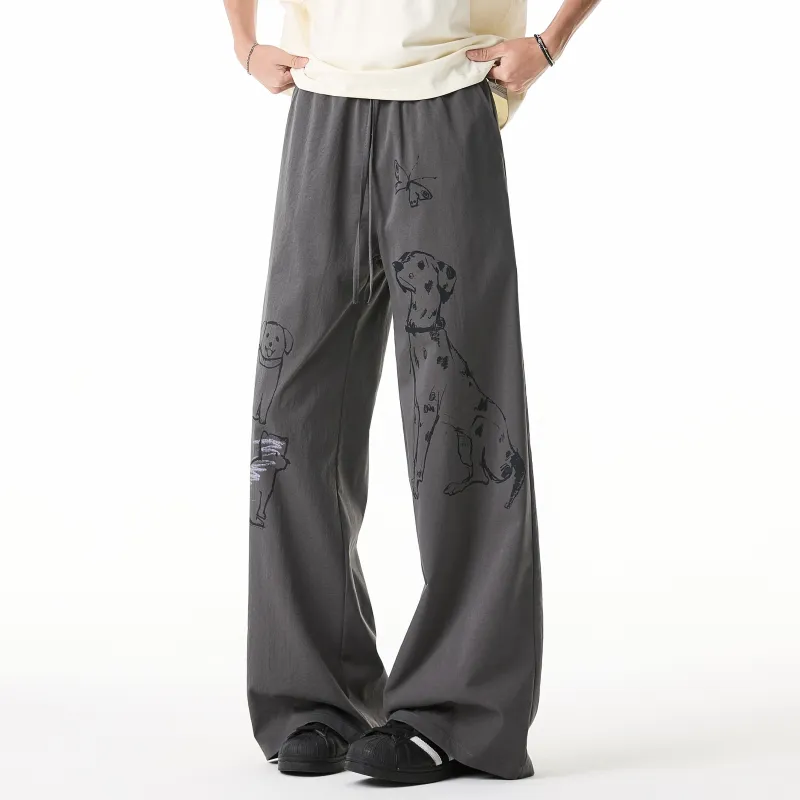 ZWWWZ Casual Pants Unisex-9