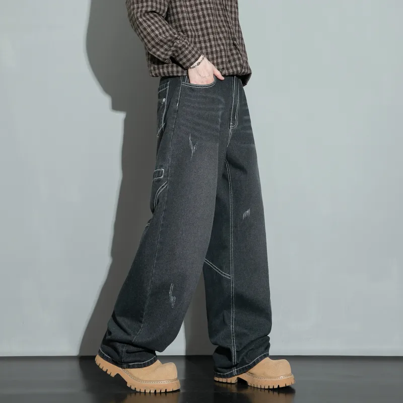 ZWWWZ Jeans Unisex-2
