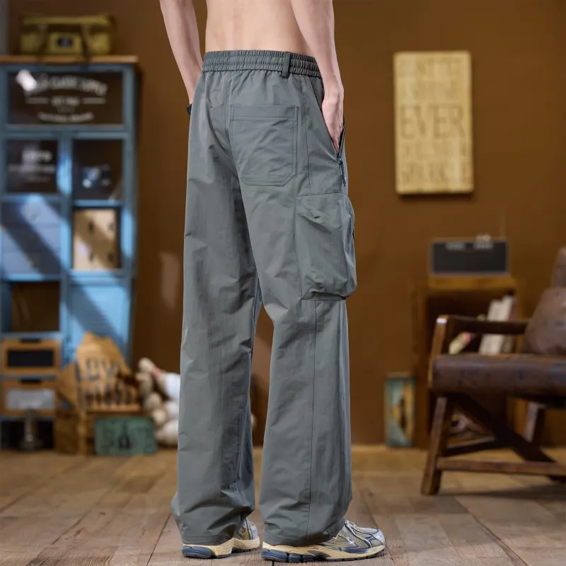 ZWWWZ Casual Pants Unisex-3