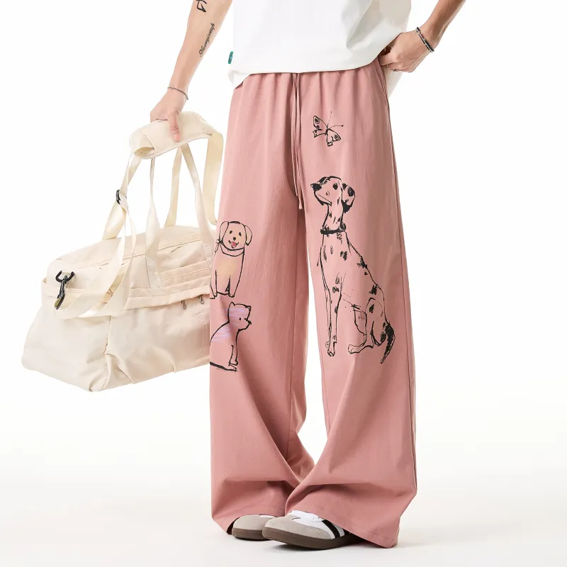 ZWWWZ Casual Pants Unisex-15