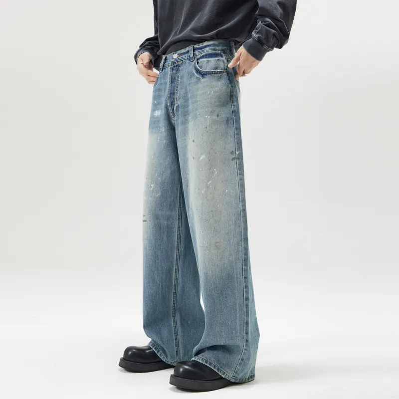 ZWWWZ Jeans Unisex Blue-4