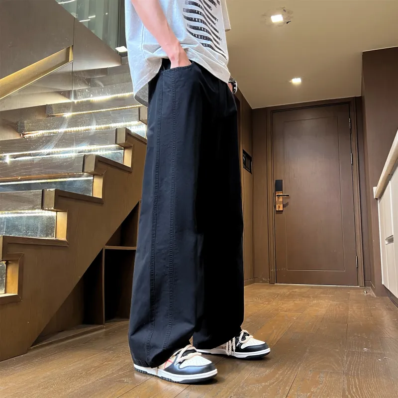ZWWWZ Casual Pants Unisex-7