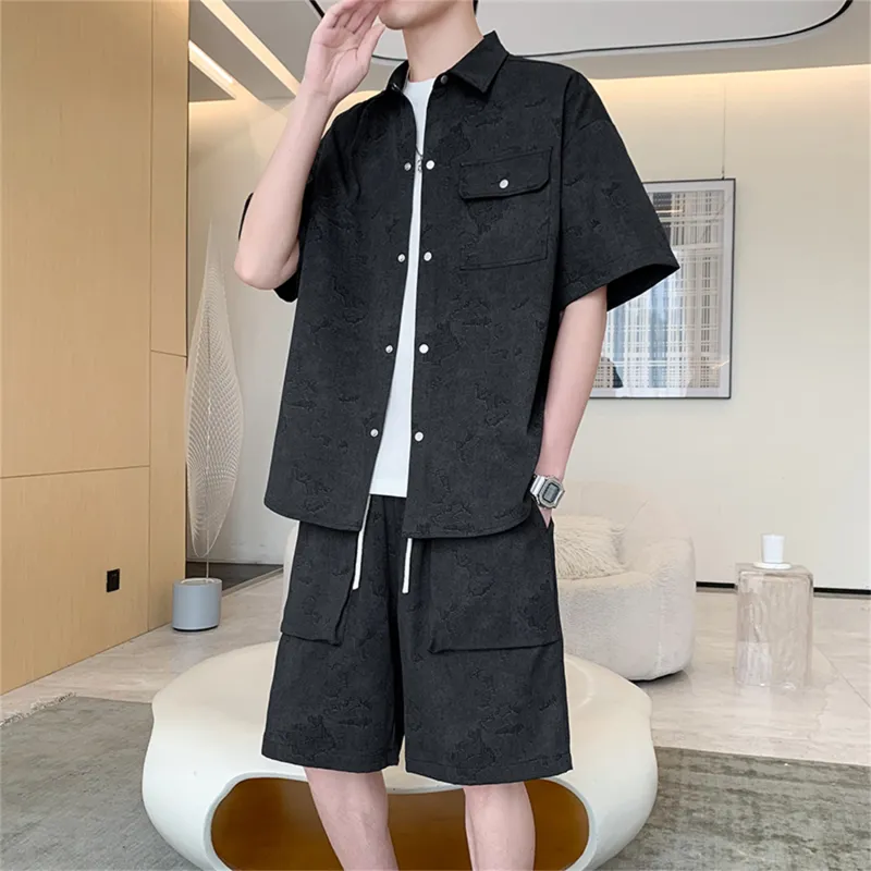 ZWWWZ Shirt Matching Set Unisex-9