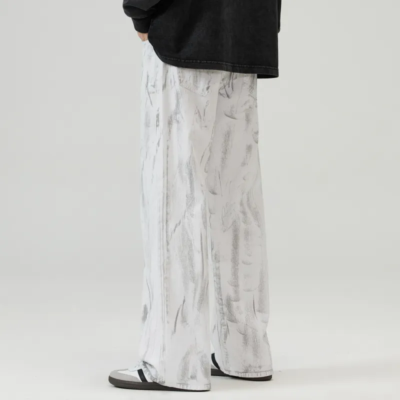 ZWWWZ Jeans Unisex White-6