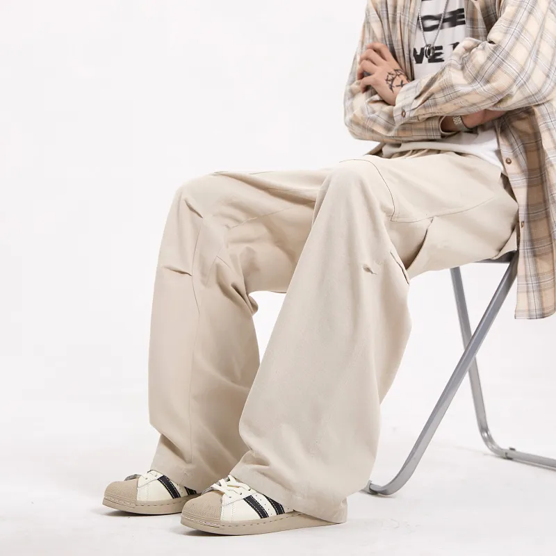 ZWWWZ Casual Pants Unisex-12