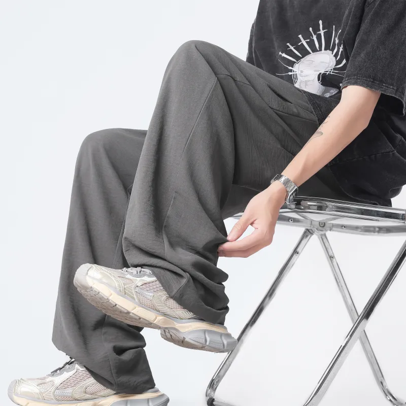 ZWWWZ Knitted Sweatpants Unisex-11