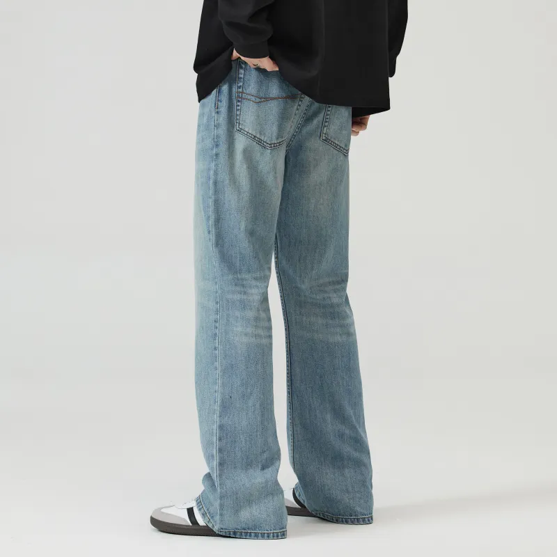 ZWWWZ Jeans Unisex Light Blue-5