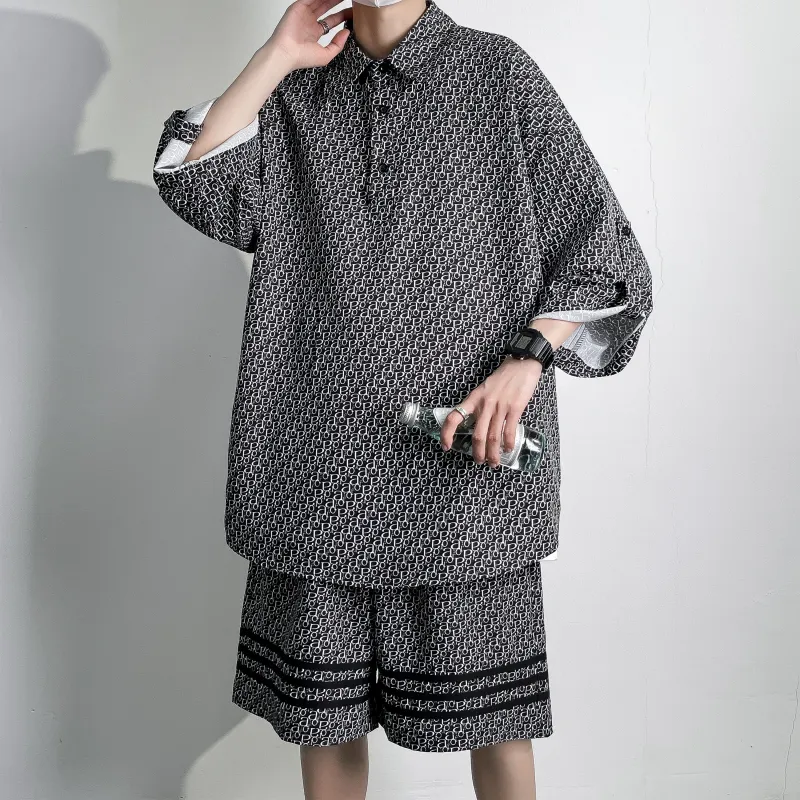 ZWWWZ Shirt Matching Set Unisex-10