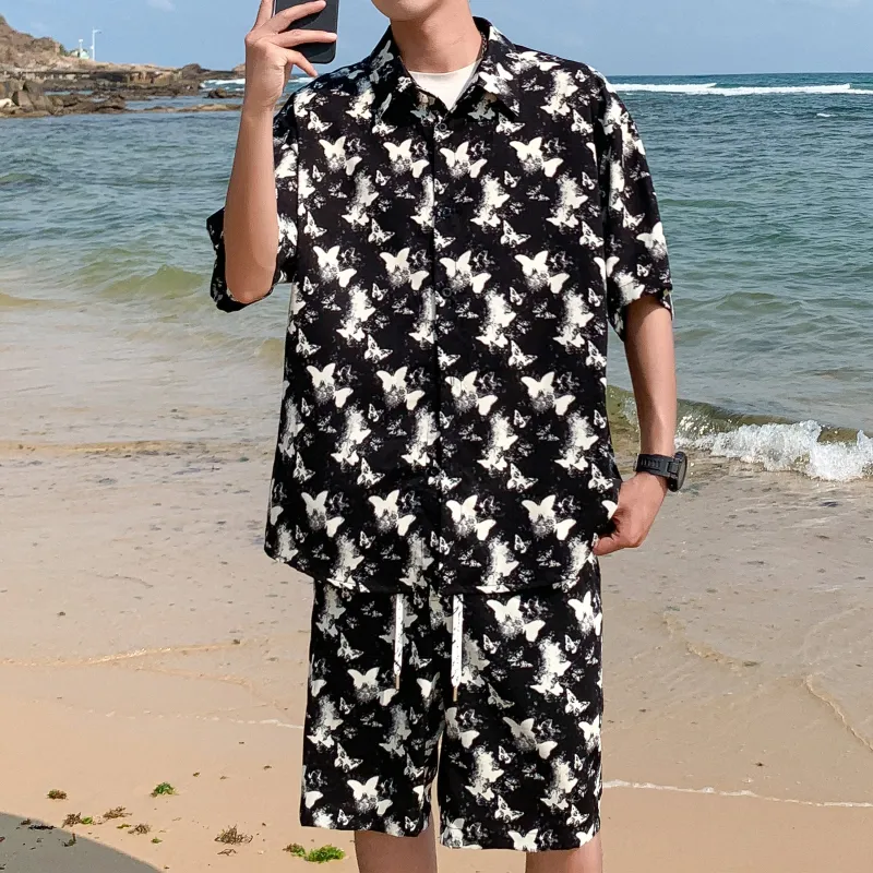 ZWWWZ Shirt Matching Set Unisex-10