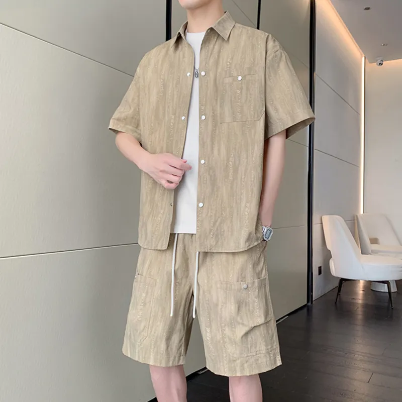 ZWWWZ Shirt Matching Set Unisex-3