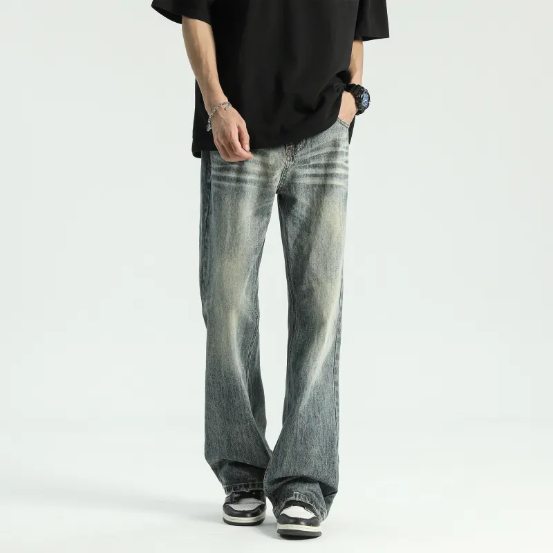 PAINT STAIN Jeans Unisex-8