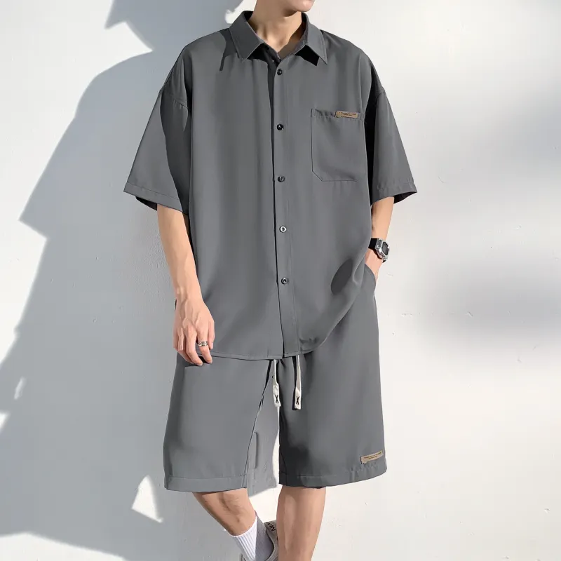 ZWWWZ Shirt Matching Set Unisex-10