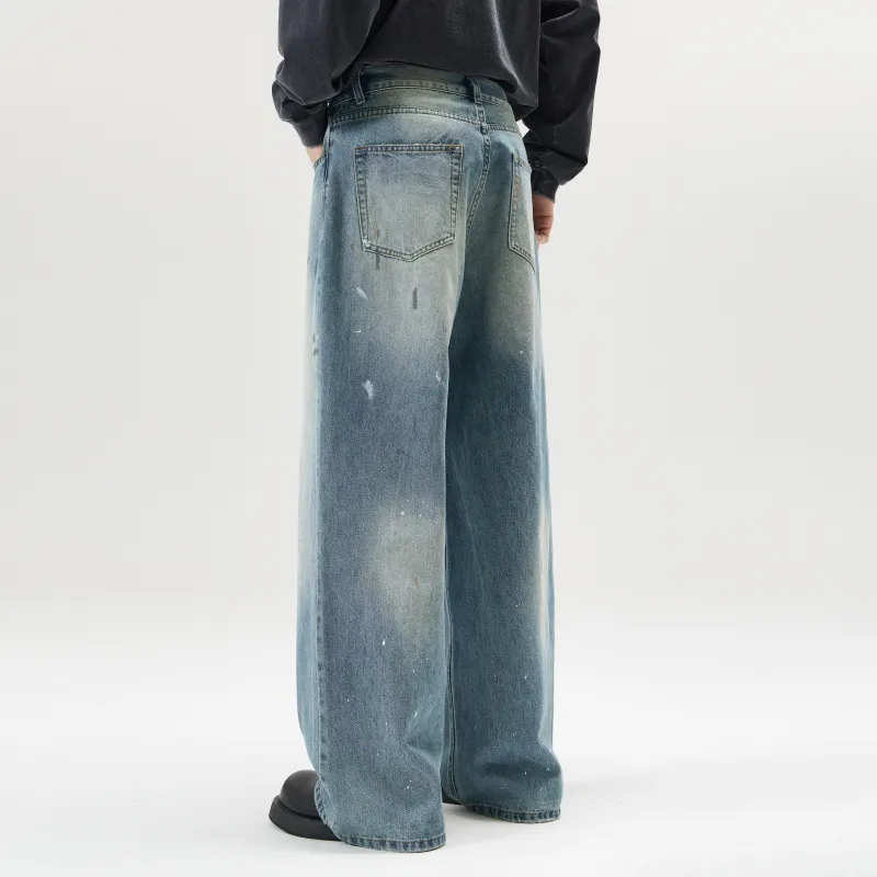 ZWWWZ Jeans Unisex Blue-5