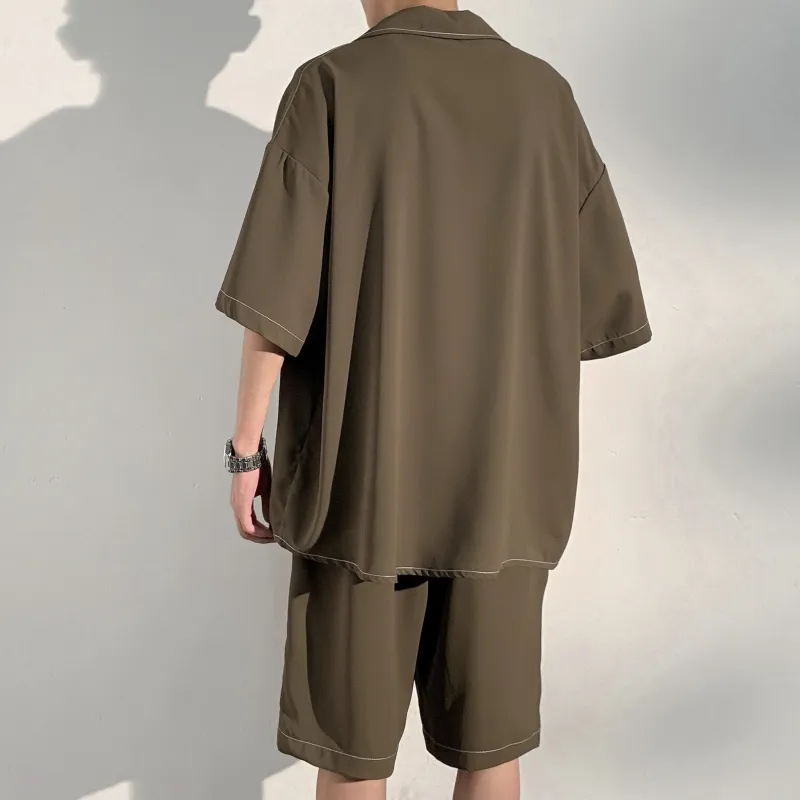 ZWWWZ Shirt Matching Set Unisex-9