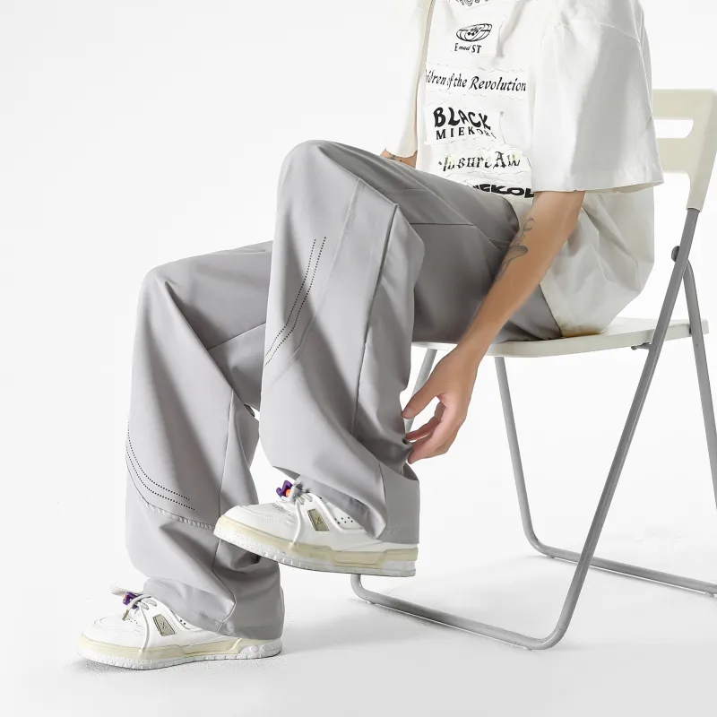 ZWWWZ Knitted Sweatpants Unisex-4