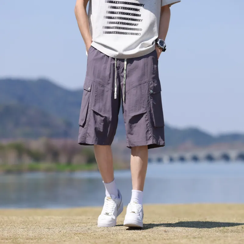 ZWWWZ Casual Shorts Unisex-1