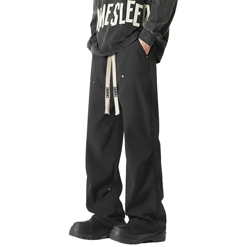 ZWWWZ Knitted Sports Pants Unisex-3