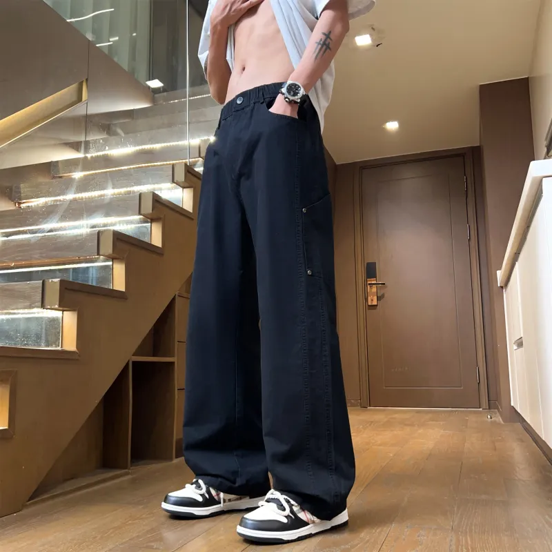 ZWWWZ Casual Pants Unisex-5