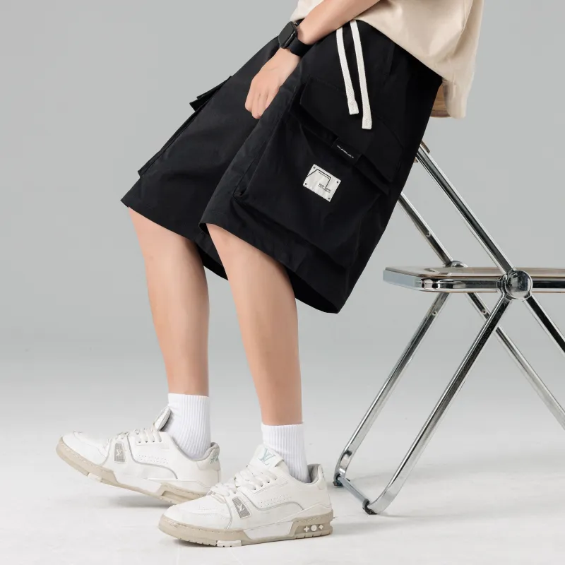 ZWWWZ Cargo Shorts Unisex-12