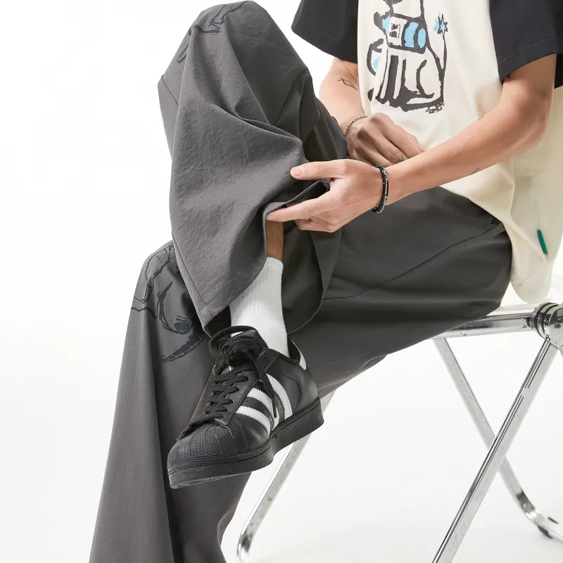 ZWWWZ Casual Pants Unisex-11