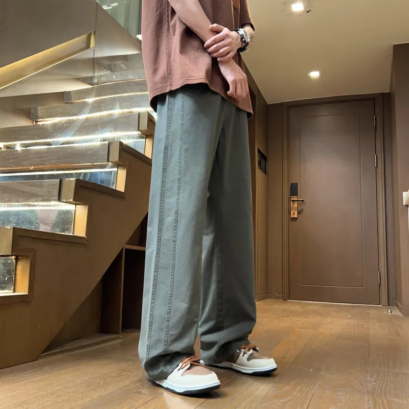 ZWWWZ Casual Pants Unisex-3