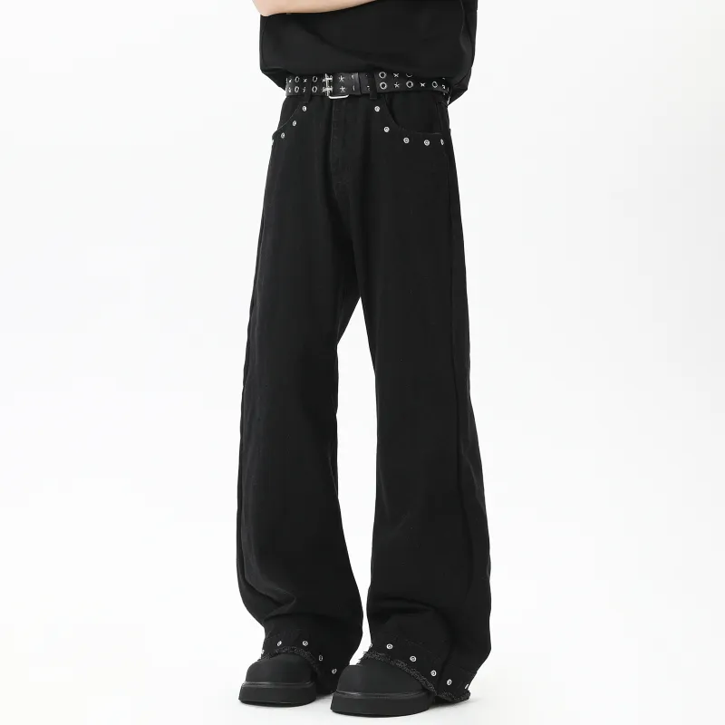 ZWWWZ Jeans Unisex Black-2