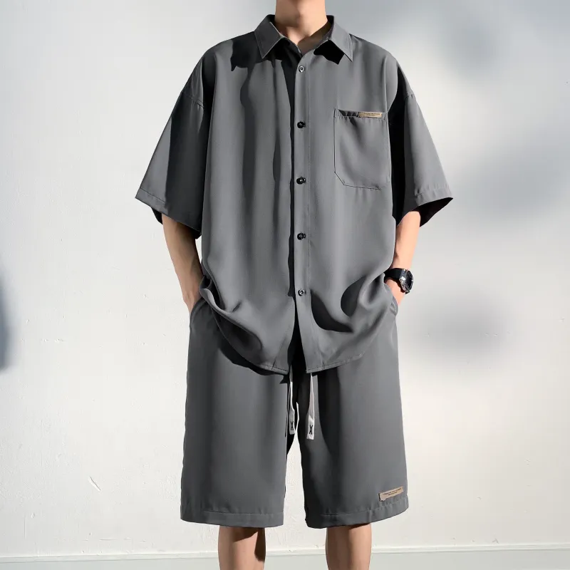 ZWWWZ Shirt Matching Set Unisex-9
