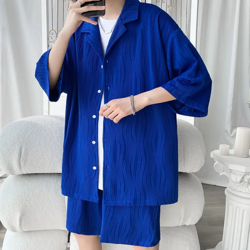 ZWWWZ Shirt Matching Set Unisex-2
