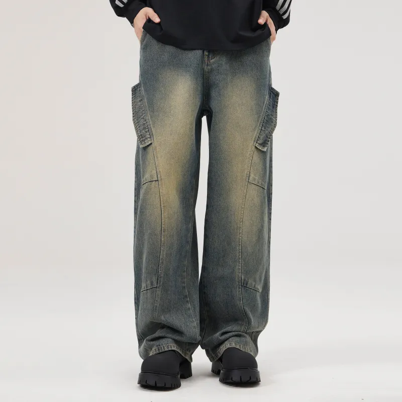 ZWWWZ Jeans Unisex Nostalgic Blue-2