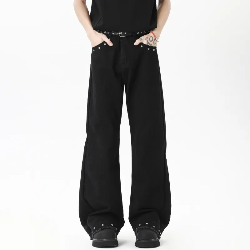 ZWWWZ Jeans Unisex Black-1