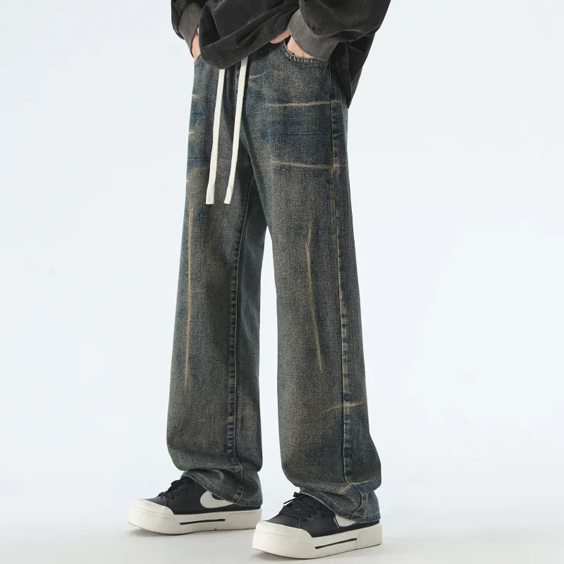 ZWWWZ Jeans Unisex Blue-3