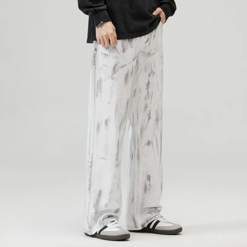 ZWWWZ Jeans Unisex White-4