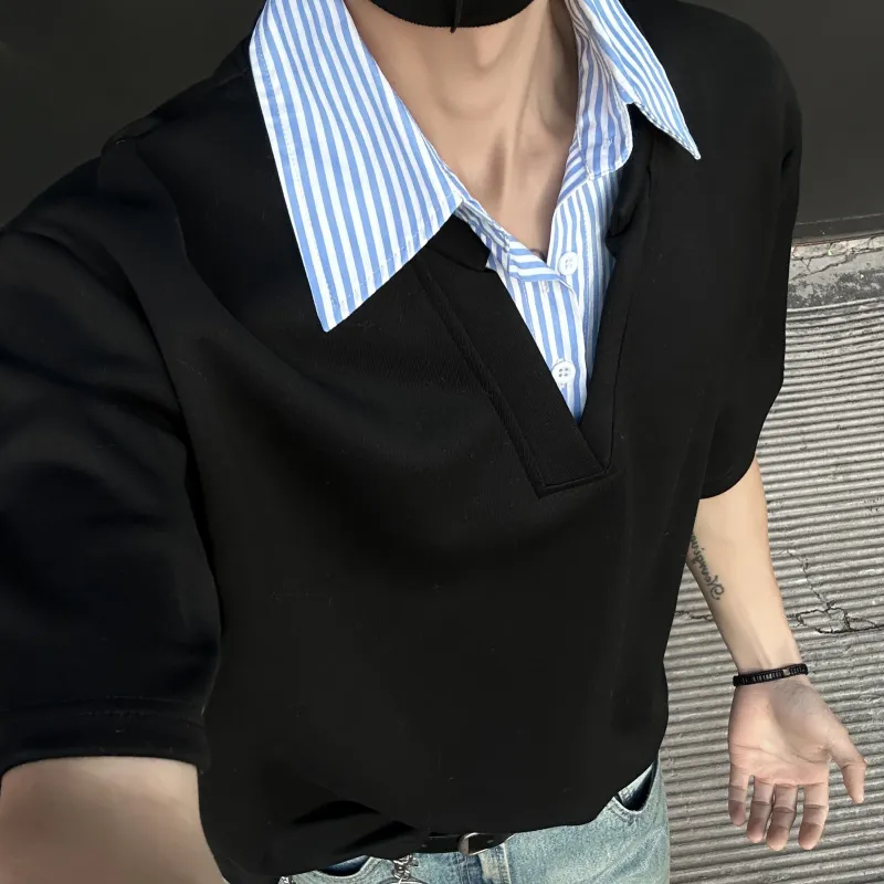 NEAR HERE Polo Shirts Unisex-5