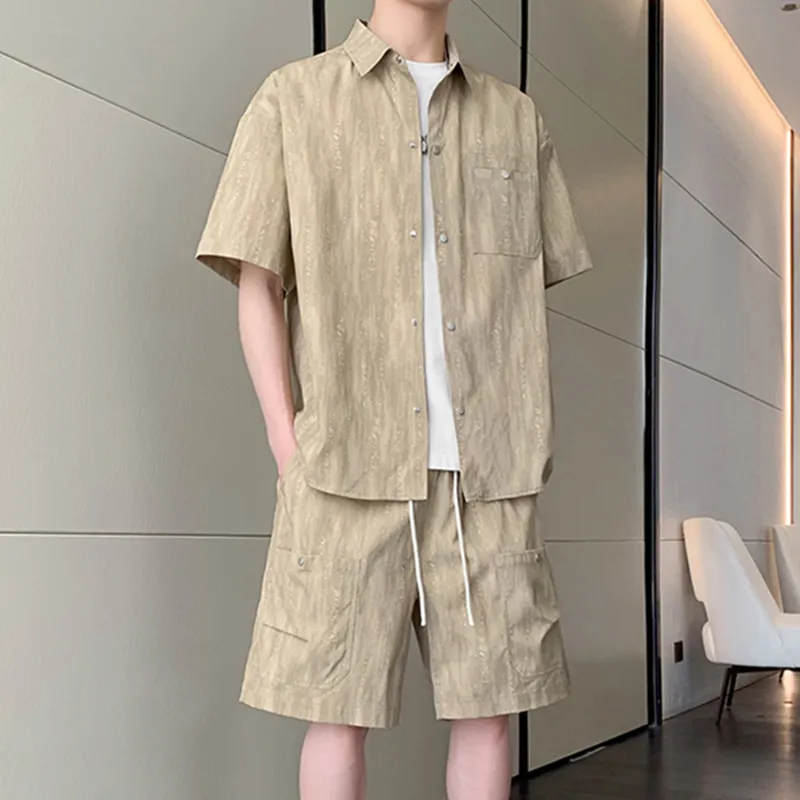 ZWWWZ Shirt Matching Set Unisex-1
