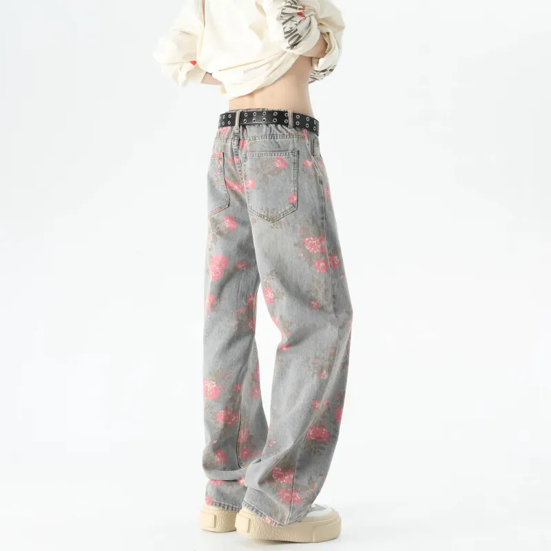ZWWWZ Jeans Unisex Blue-5