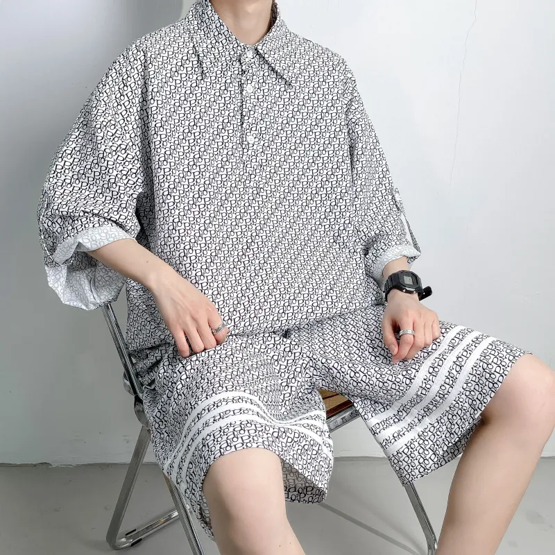 ZWWWZ Shirt Matching Set Unisex-6